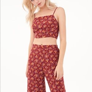 Floral print set